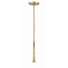 Crystorama Abbott 42'' Linear Chandelier in Vibrant Gold - Additional View