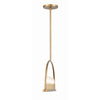 Crystorama Abbott 42'' Linear Chandelier in Vibrant Gold - Additional View