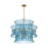 Crystorama Abigail 28'' Chandelier in Aged Brass - Additional View