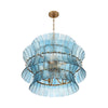 Crystorama Abigail 28'' Chandelier in Aged Brass - Additional View