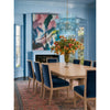 Crystorama Abigail 28'' Chandelier in Aged Brass - Lifestyle View