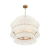 Crystorama Abigail 28'' Chandelier in Aged Brass - Additional View