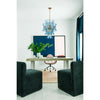 Crystorama Abigail 22.25'' Chandelier in Aged Brass - Lifestyle View