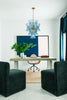 ABI-2006-AG-BL Abigail 22.25'' Chandelier | Lifestyle Image