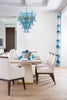 ABI-2008-AG-BL Abigail 29.5'' Chandelier | Lifestyle Image