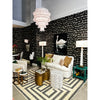 Crystorama Abigail 29.5'' Chandelier in Aged Brass - Lifestyle View