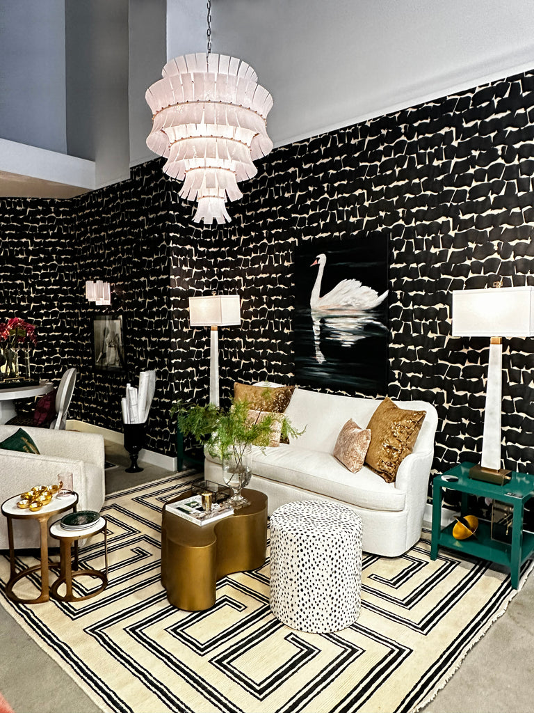 ABI-2008-AG-WH Abigail 29.5'' Chandelier | Lifestyle Image
