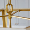AC1094MWTBBS Curt 4 Light Lantern Chandelier | Alternate Image