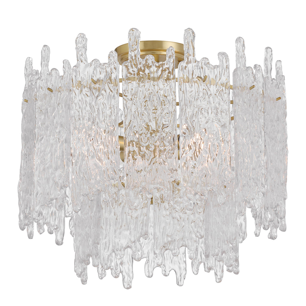 ACK-920-AG Ackerly 16'' Semi Flush Mount | Main Image
