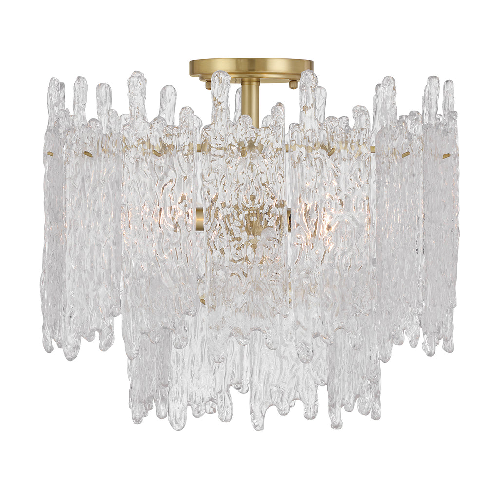 ACK-920-AG Ackerly 16'' Semi Flush Mount | Alternate Image