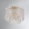 ACK-920-AG Ackerly 16'' Semi Flush Mount | Lifestyle Image