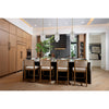 Crystorama Ackerly 8.5'' Chandelier in Aged Brass - Lifestyle View