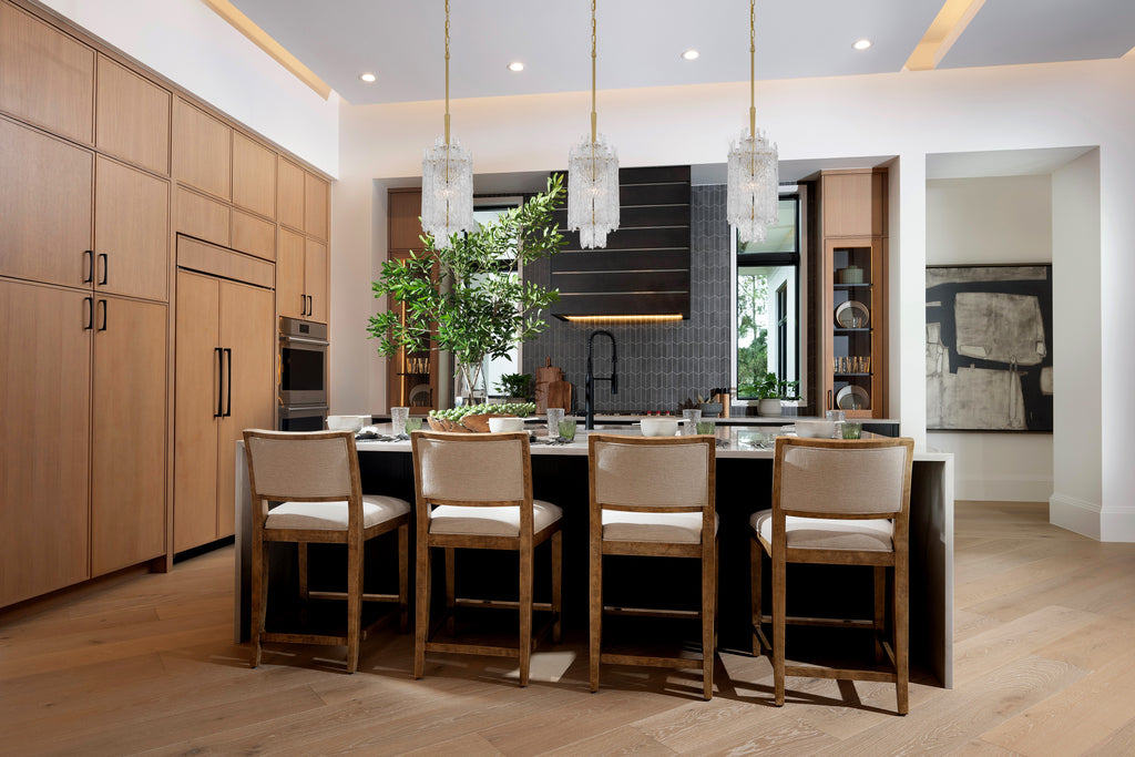 ACK-921-AG Ackerly 8.5'' Chandelier | Lifestyle Image
