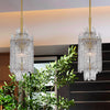 ACK-921-AG Ackerly 8.5'' Chandelier | Lifestyle Image