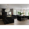 Crystorama Ackerly 23.5'' Chandelier in Aged Brass - Lifestyle View