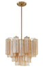 ADD-300-AG-AM Addis 4 Light Mini Chandelier | Alternate Image