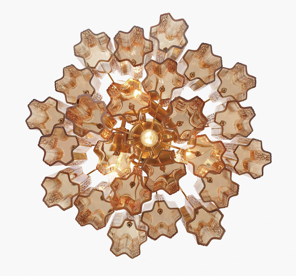 ADD-300-AG-AM Addis 17.75'' Chandelier | Alternate Image