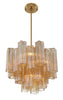 ADD-300-AG-AM Addis 4 Light Mini Chandelier | Alternate Image