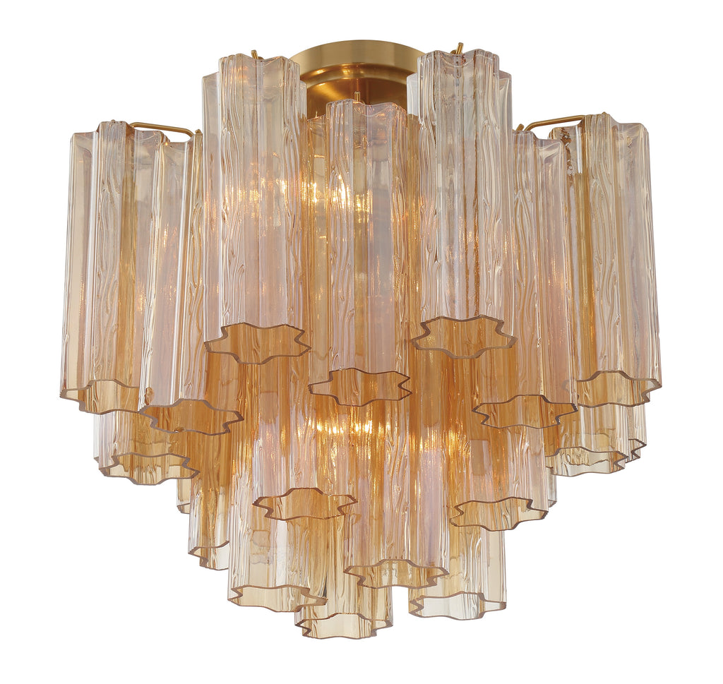 ADD-300-AG-AM_CEILING Addis 17.75'' Semi Flush Mount | Alternate Image