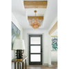 Crystorama Addis 17.75'' Chandelier in Aged Brass - Lifestyle View