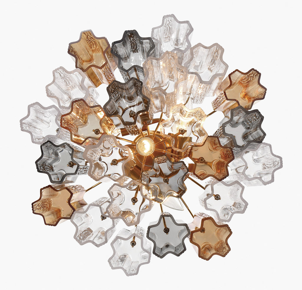 ADD-300-AG-AU Addis 17.75'' Chandelier | Alternate Image