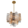 Crystorama Addis 17.75'' Chandelier in Aged Brass - Additional View