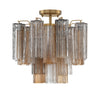 ADD-300-AG-AU_CEILING Addis 17.75'' Semi Flush Mount | Main Image