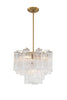 ADD-300-AG-CL Addis 4 Light Mini Chandelier | Alternate Image