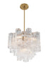 ADD-300-AG-CL Addis 4 Light Mini Chandelier | Alternate Image