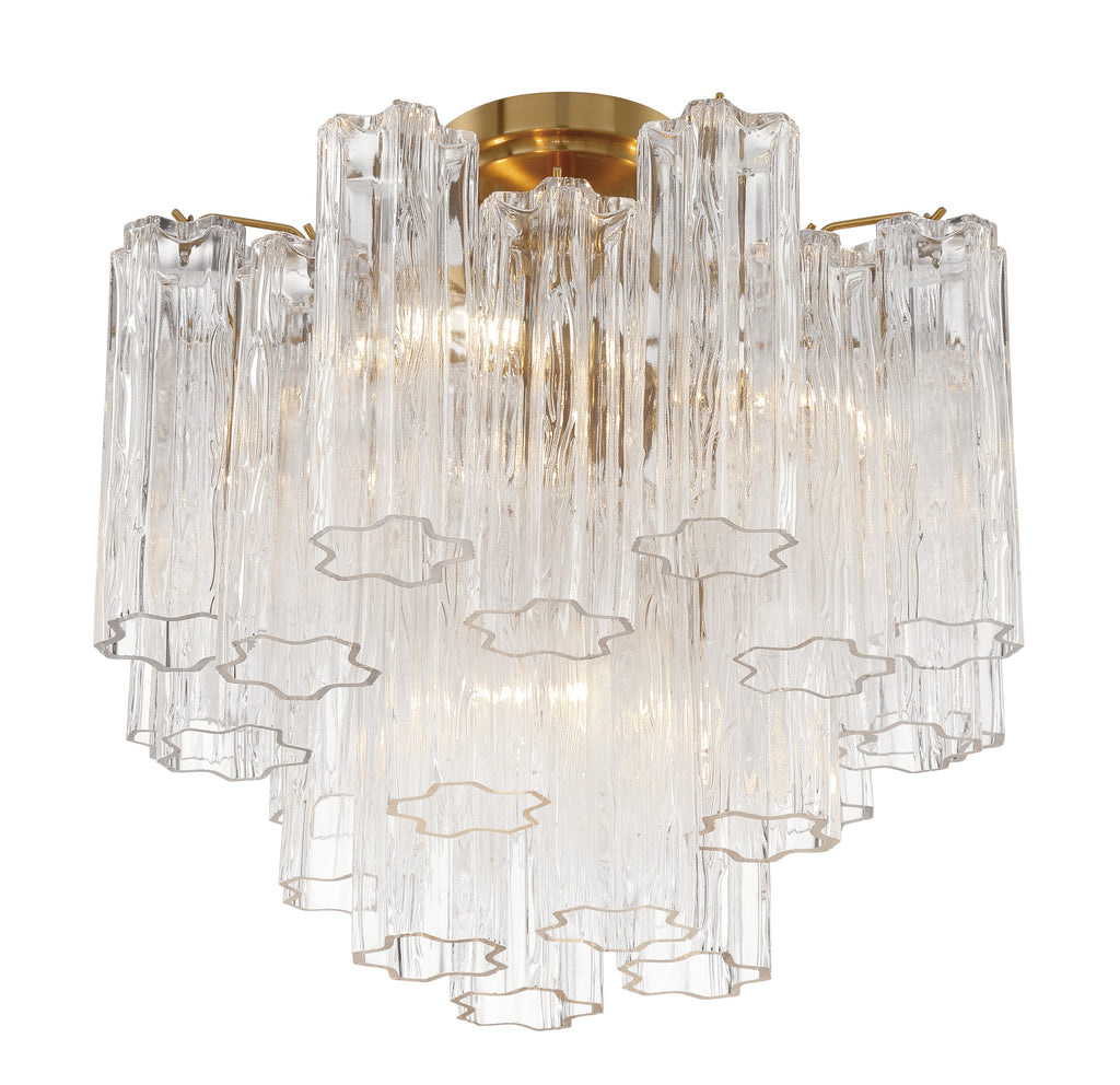 ADD-300-AG-CL_CEILING Addis 17.75'' Semi Flush Mount | Alternate Image