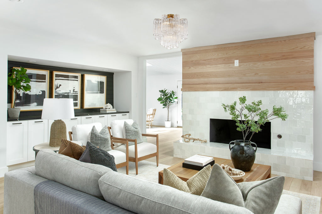 ADD-300-AG-CL_CEILING Addis 17.75'' Semi Flush Mount | Lifestyle Image