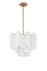 ADD-300-AG-WH Addis 17.75'' Chandelier | Main Image