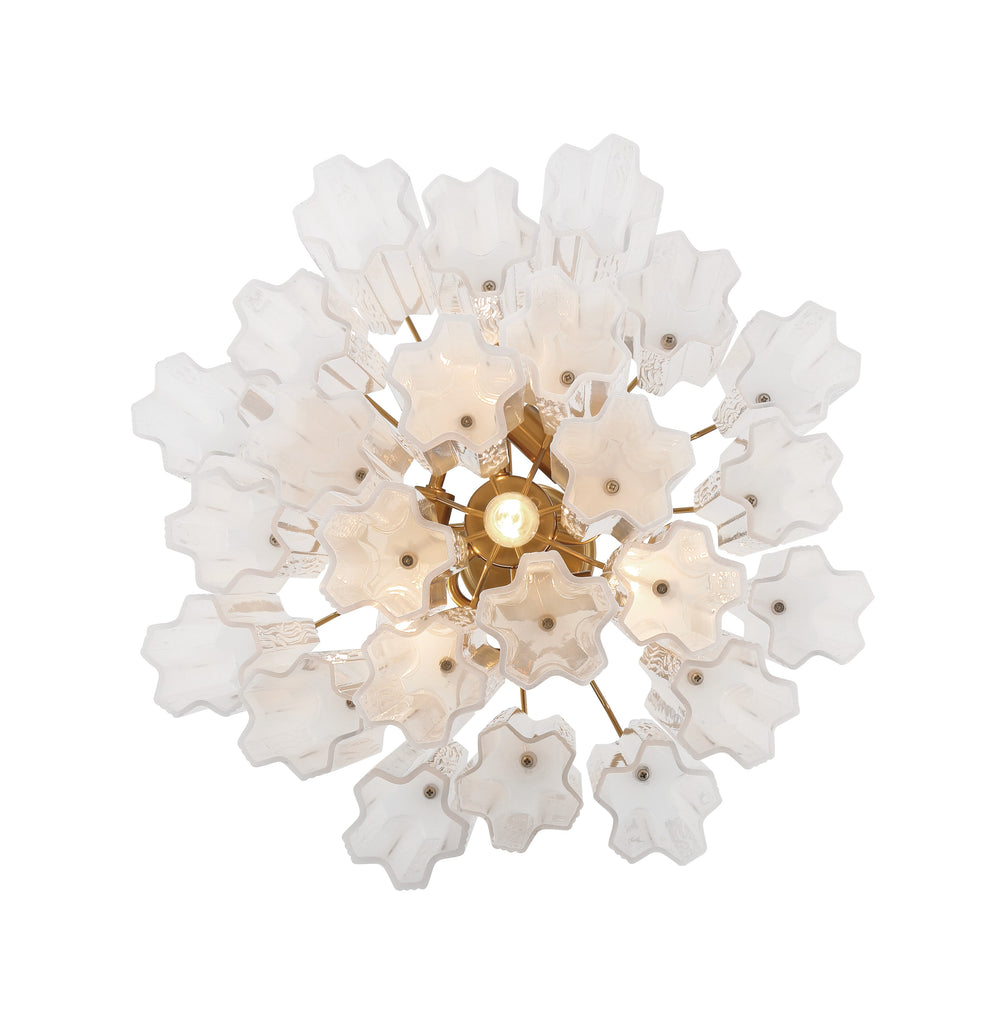 ADD-300-AG-WH Addis 17.75'' Chandelier | Alternate Image