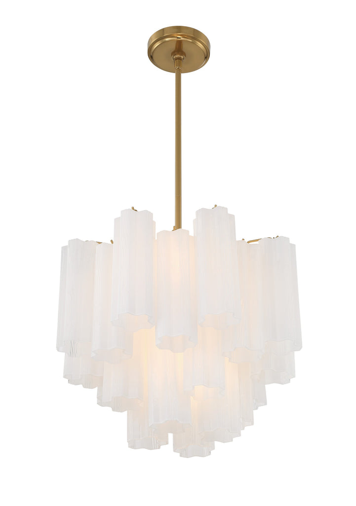 ADD-300-AG-WH Addis 17.75'' Chandelier | Alternate Image
