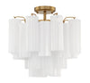 ADD-300-AG-WH_CEILING Addis 17.75'' Semi Flush Mount | Main Image