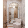 Crystorama Addis 17.75'' Chandelier in Aged Brass - Lifestyle View