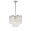 Crystorama Addis 17.75'' Chandelier in Polished Chrome - Additional View
