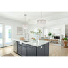 Crystorama Addis 17.75'' Chandelier in Polished Chrome - Lifestyle View