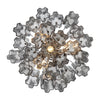 Crystorama Addis 17.75'' Semi Flush Mount in Polished Chrome - Additional View