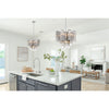 Crystorama Addis 17.75'' Chandelier in Polished Chrome - Lifestyle View