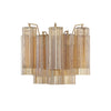 Crystorama Addis 14.5'' Sconce in Aged Brass - Additional View