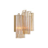Crystorama Addis 14.5'' Sconce in Aged Brass - Additional View