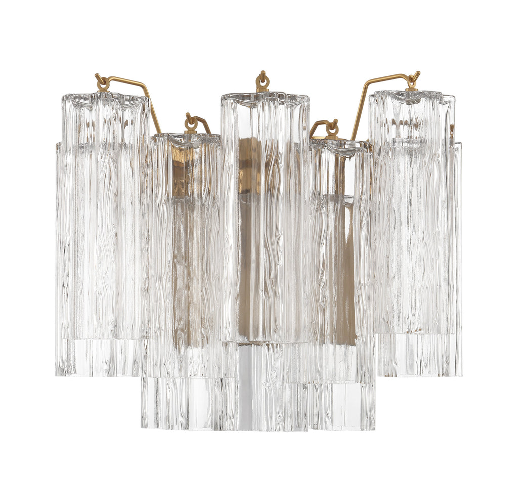 ADD-302-AG-CL Addis 14.5'' Sconce | Main Image