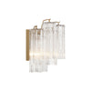 Crystorama Addis 14.5'' Sconce in Aged Brass - Additional View