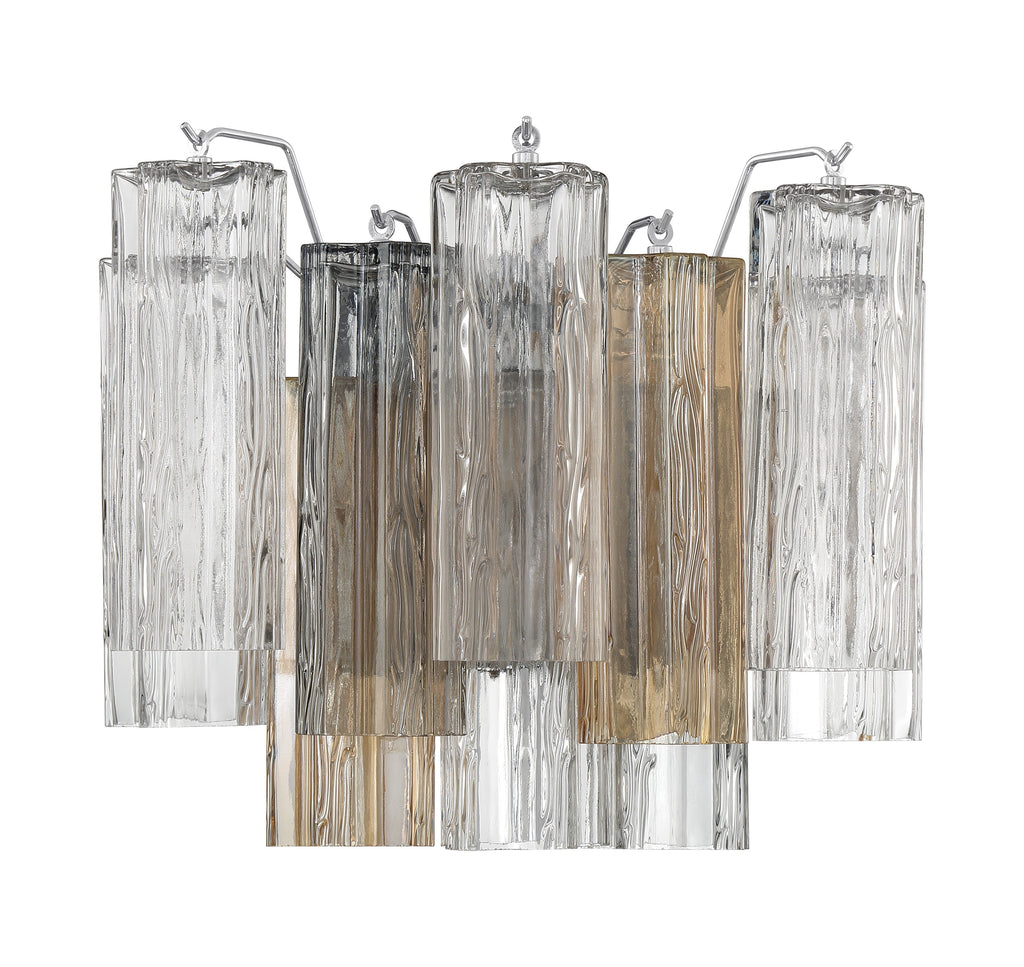 ADD-302-CH-AU Addis 14.5'' Sconce | Main Image