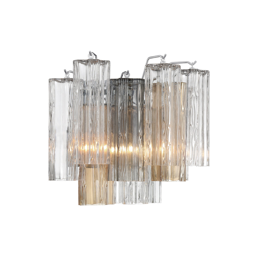 Crystorama Addis 14.5'' Sconce in Polished Chrome - Additional View
