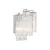 Crystorama Addis 14.5'' Sconce in Polished Chrome - Additional View