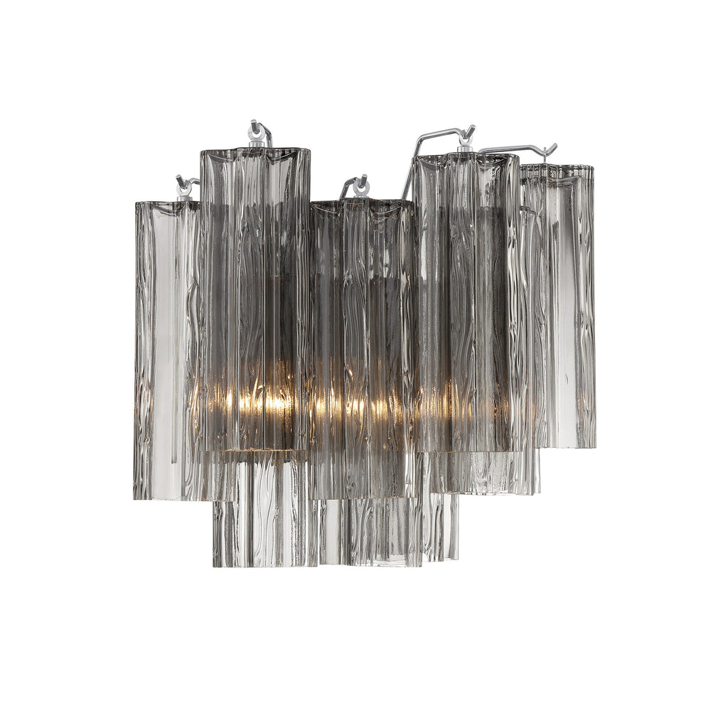 Crystorama Addis 14.5'' Sconce in Polished Chrome - Additional View