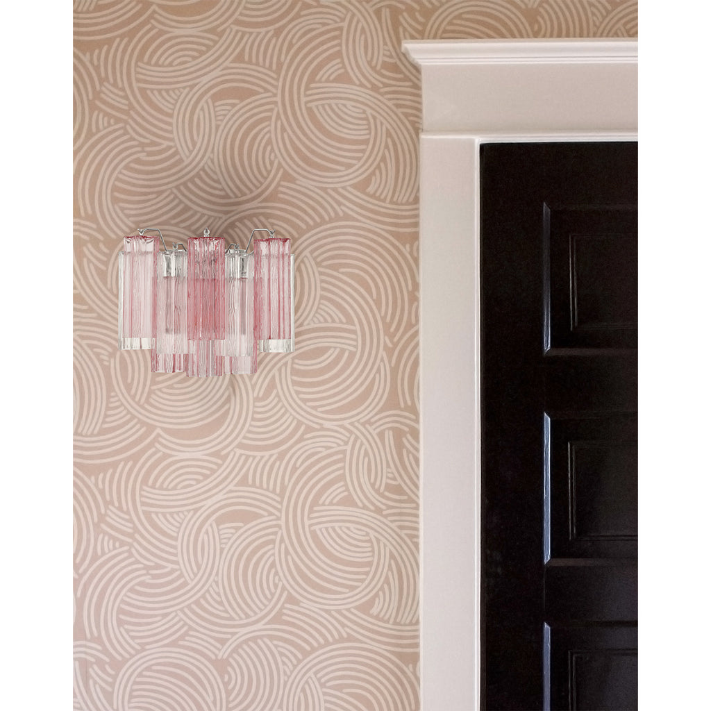 Crystorama Addis 14.5'' Sconce in Polished Chrome - Lifestyle View