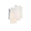 Crystorama Addis 14.5'' Sconce in Polished Chrome - Additional View
